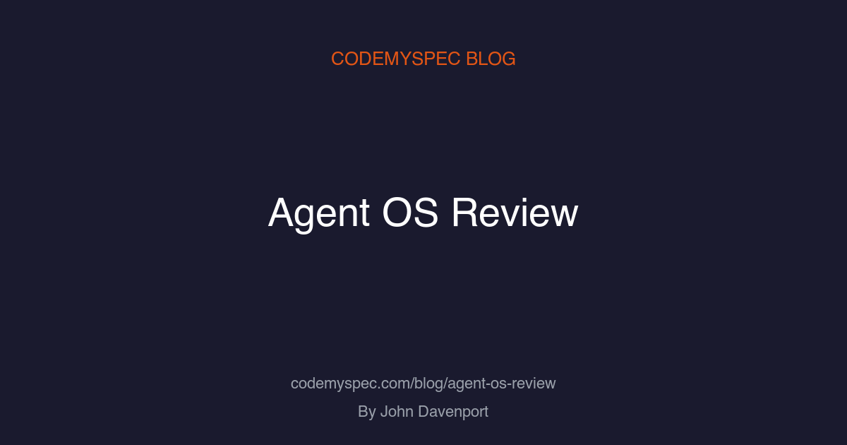 Agent OS Review (2026): Standards-First AI Coding from Builder Methods